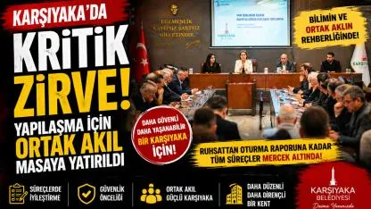 Karşıyaka’da kritik zirve!