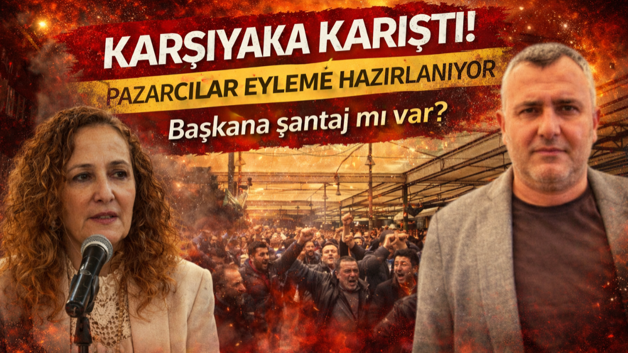 Karşıyaka’da Pazar Krizi! Esnaf Sokağa İniyor