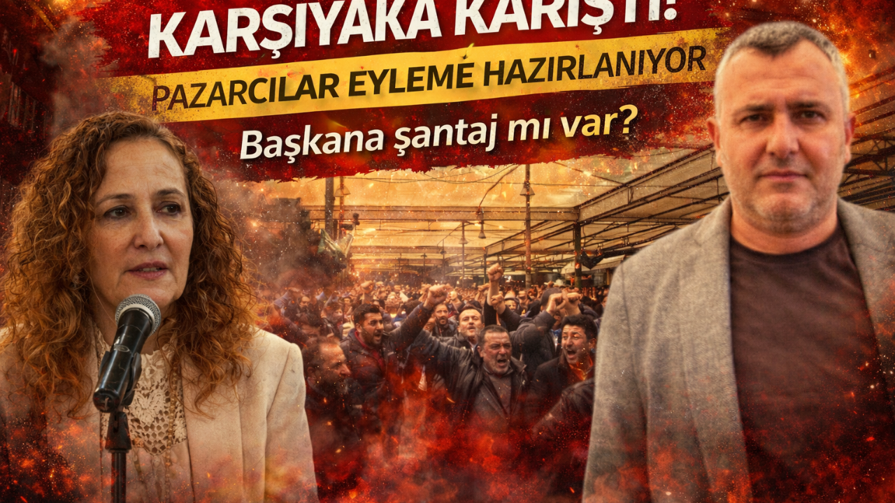 Karşıyaka’da Pazar Krizi! Esnaf Sokağa İniyor
