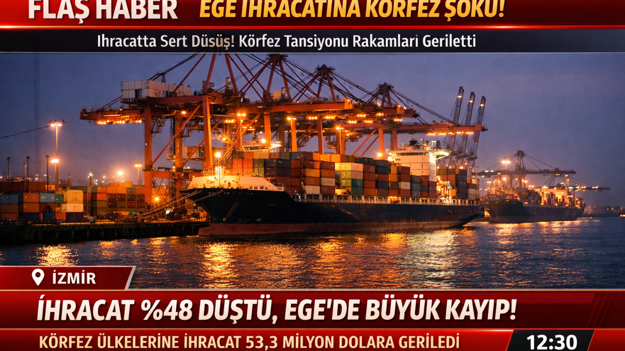 Körfez Krizi Sert Vurdu, Rakamlar Geriledi