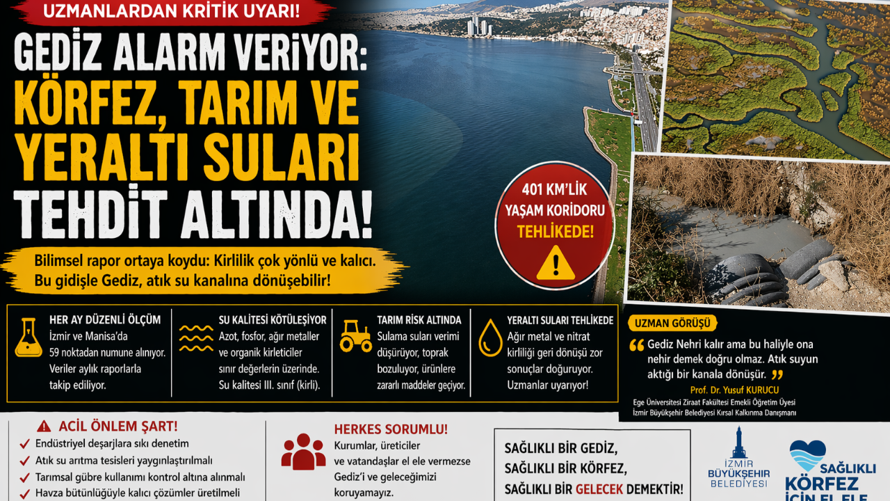 Körfez, Tarım ve Yeraltı Suları Tehdit Altında!