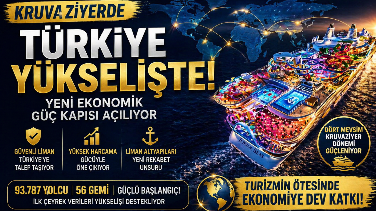 Kruvaziyerde Türkiye Yükselişte