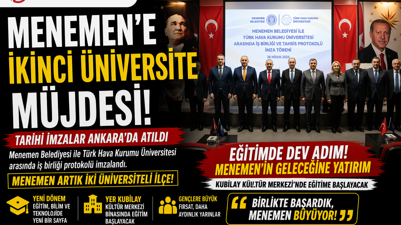 Menemen eğitim üssü oluyor