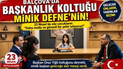 Minik Başkan Defne’den Dikkat Çeken Mesaj