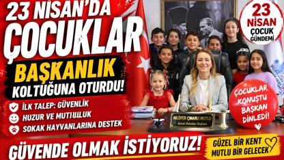 Minik Başkanlardan Büyük Mesaj