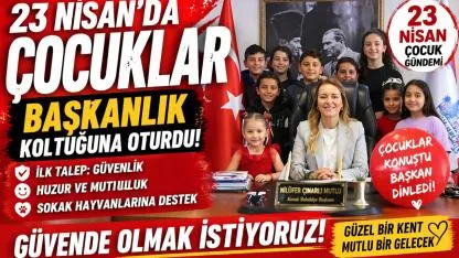 Minik Başkanlardan Büyük Mesaj