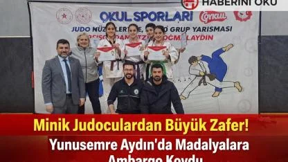 Minik Judoculardan Büyük Zafer!