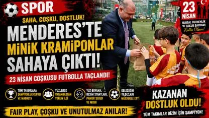 Minik Kramponlar Turnuvası Nefes Kesti