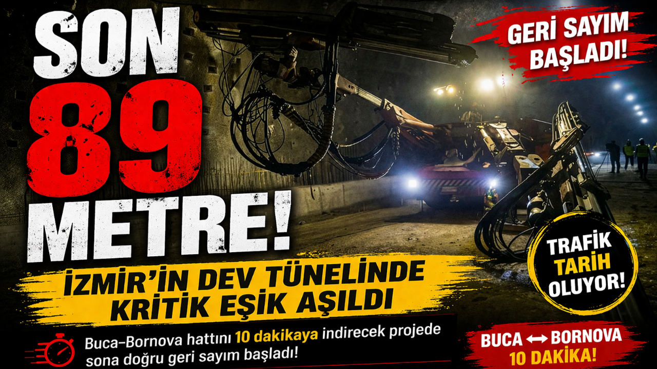 Onat Tüneli’nde Sona Doğru Geri Sayım Başladı