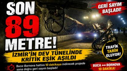 Onat Tüneli’nde Sona Doğru Geri Sayım Başladı