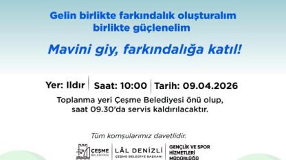 Otizm İçin Tek Yürek Yürüyüş