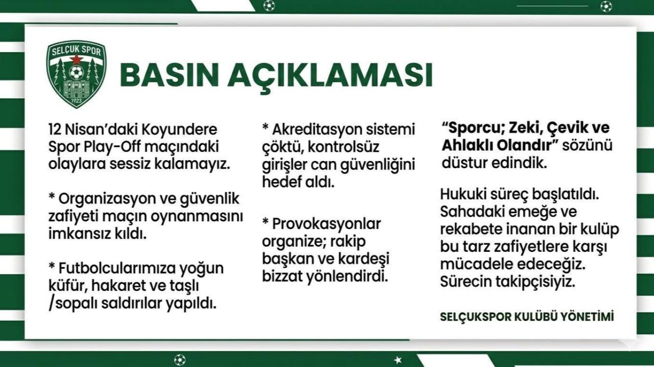 Play-Off Maçında Skandal! Sahaya Saldırı, Güvenlik Çöktü