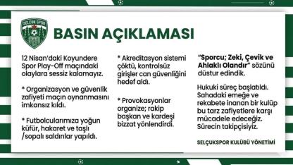 Play-Off Maçında Skandal! Sahaya Saldırı, Güvenlik Çöktü