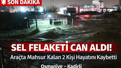 Sağanak kabusa döndü: Araç sürüklendi, 2 ölü