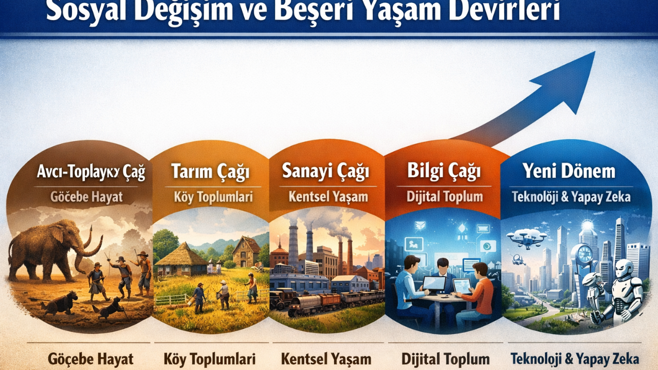 Sosyal Değişim ve Beşeri Yaşam Devirleri