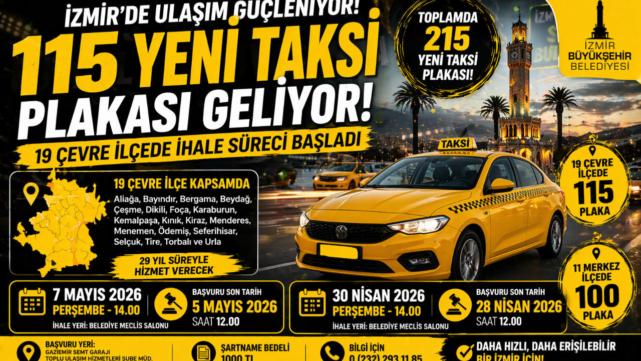 Taksi Plakası Almak İsteyenler Dikkat!