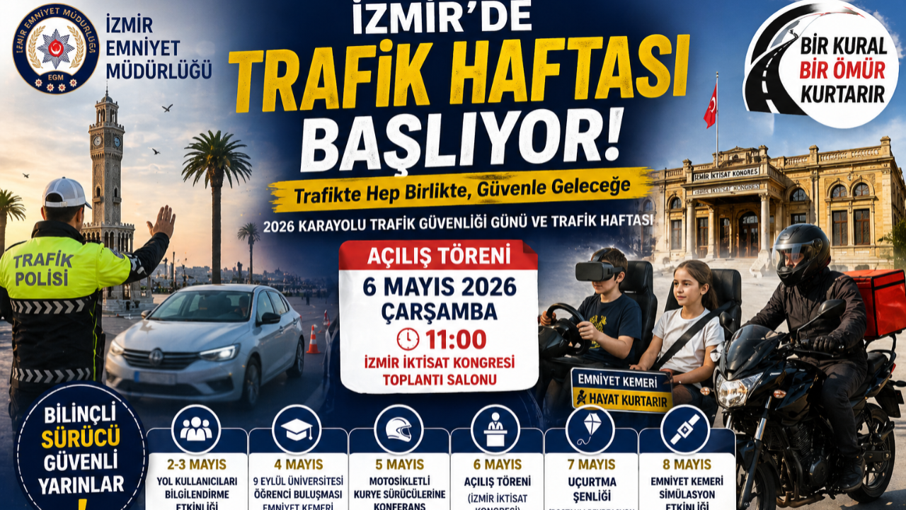 Trafik güvenliği için İzmir’de seferberlik