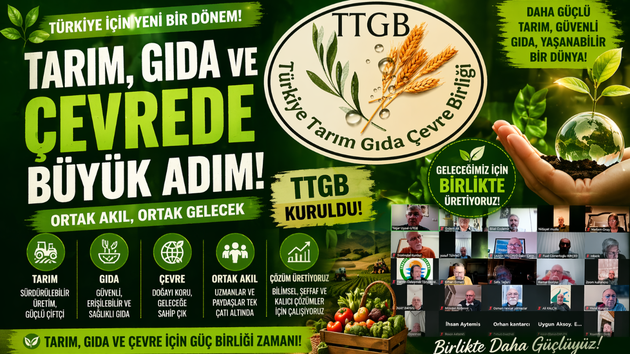 Türkiye’de Tarım, Gıda ve Çevrede Yeni Dönem!