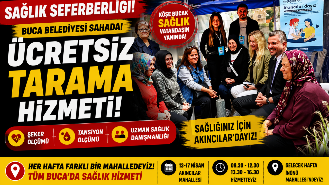 Ücretsiz Tansiyon ve Şeker Ölçümü Başladı