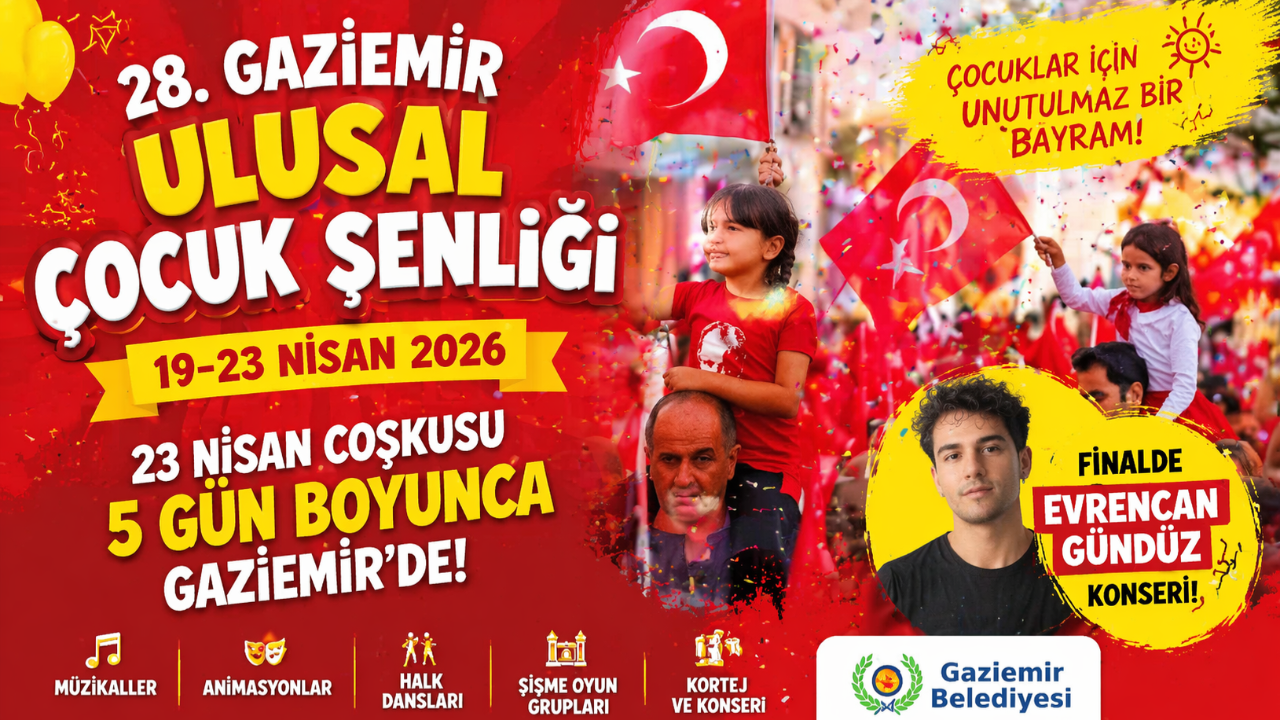 zmir’de çocuklara bayram maratonu başladı
