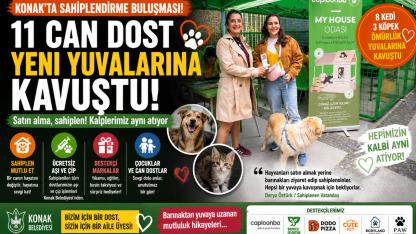 11 can dost sıcak yuvalarına kavuştu