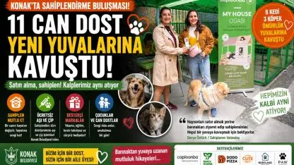 11 can dost sıcak yuvalarına kavuştu