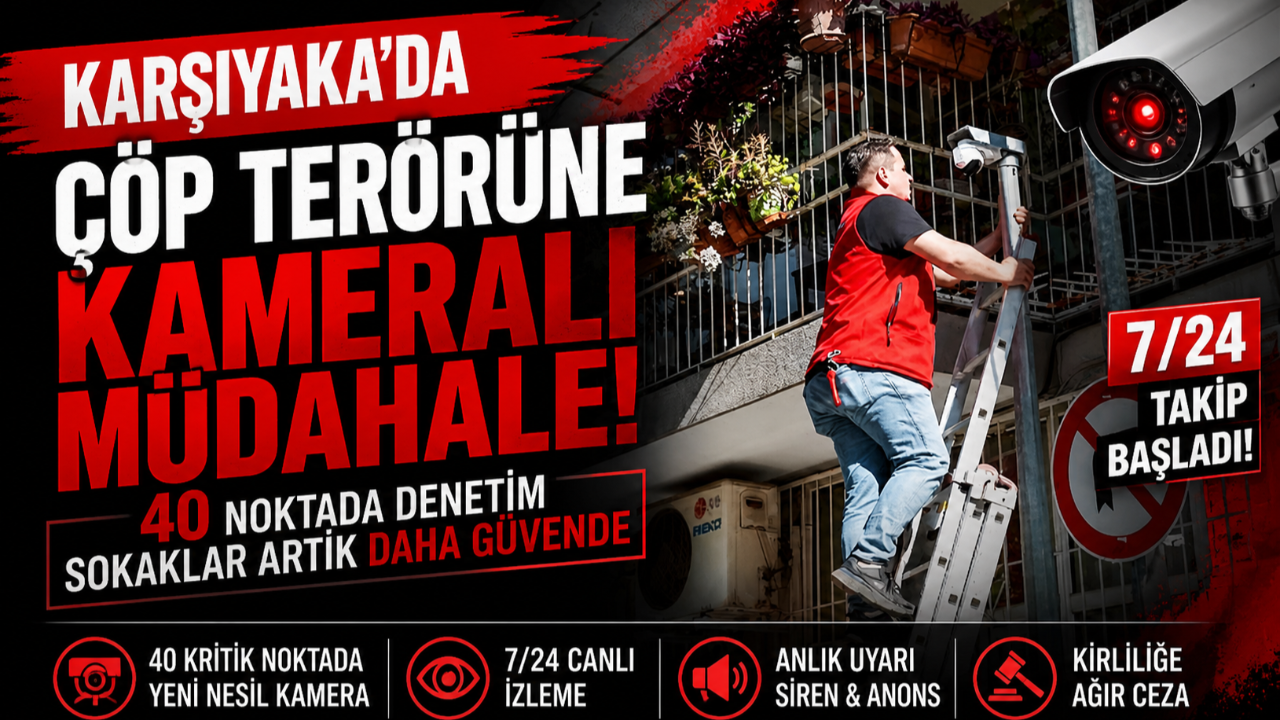 Artık kaçış yok! Çöp bırakanlar kamerada