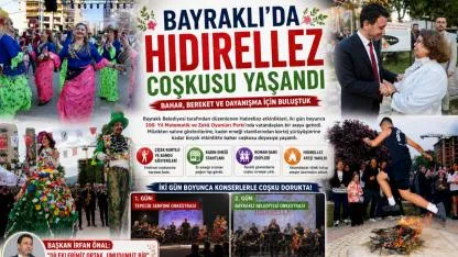 Bayraklı’da Hıdırellez Şöleni