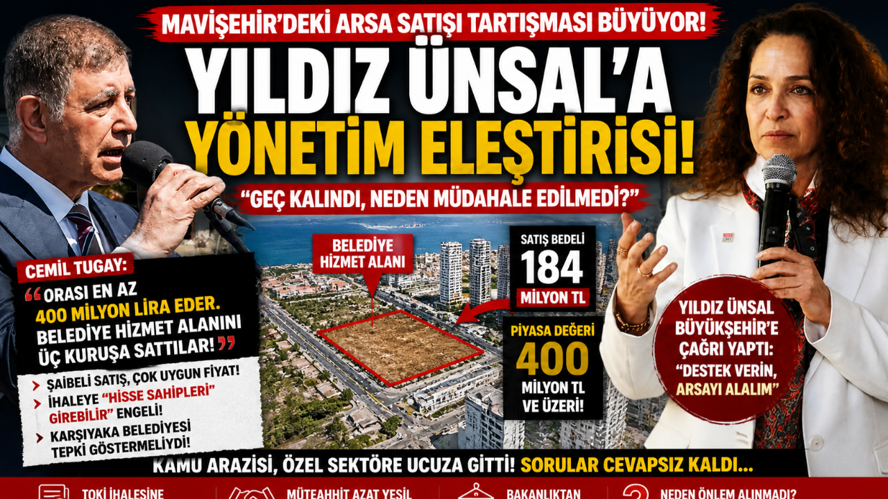 Belediye Hizmet Alanı Satıldı: Ünsal Neden Müdahale Etmedi?
