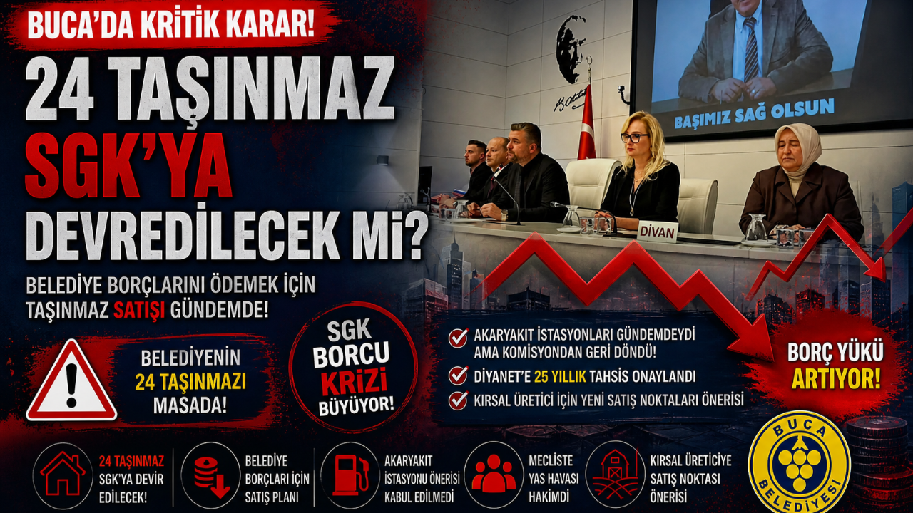 Belediyenin 24 Taşınmazı SGK’ya mı Gidiyor?