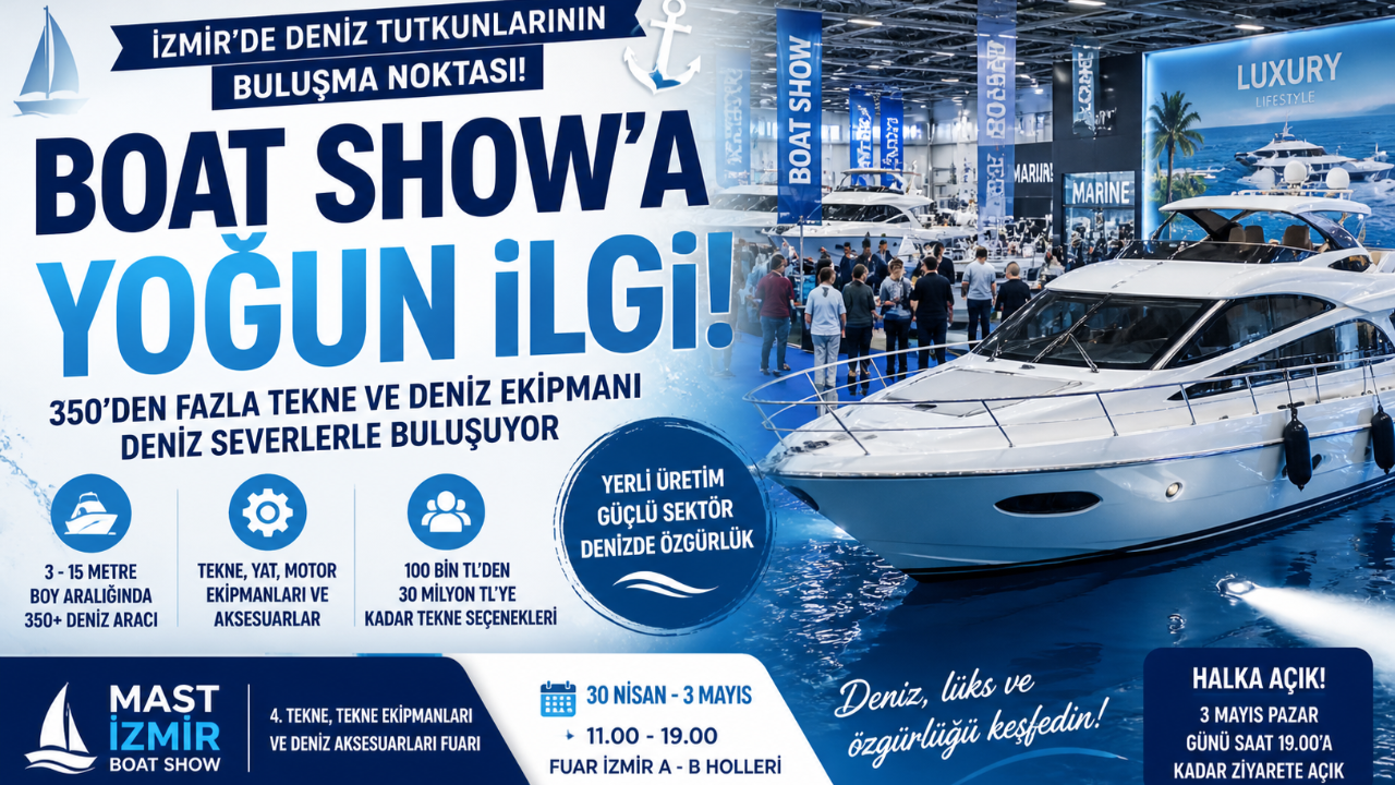 Boat Show’a büyük ilgi
