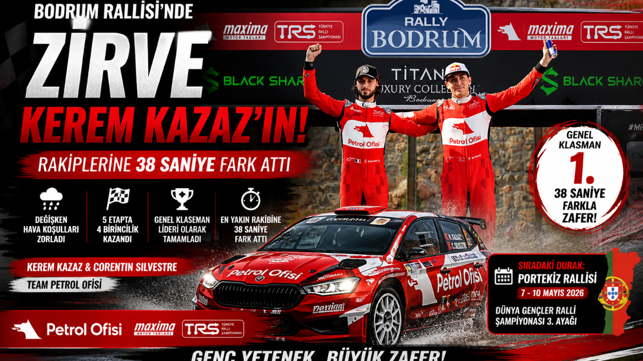 Bodrum’da zirve Kerem Kazaz’ın