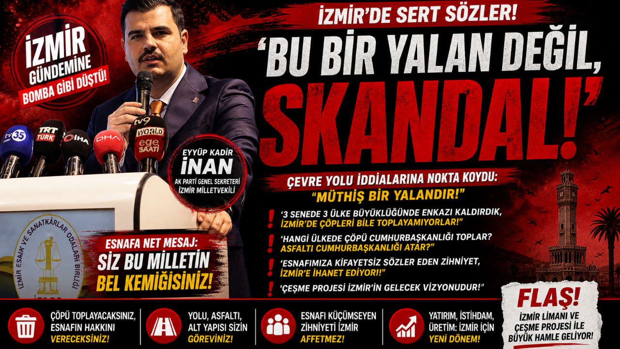 ‘Bu Bir Yalan Değil, Skandal!’”