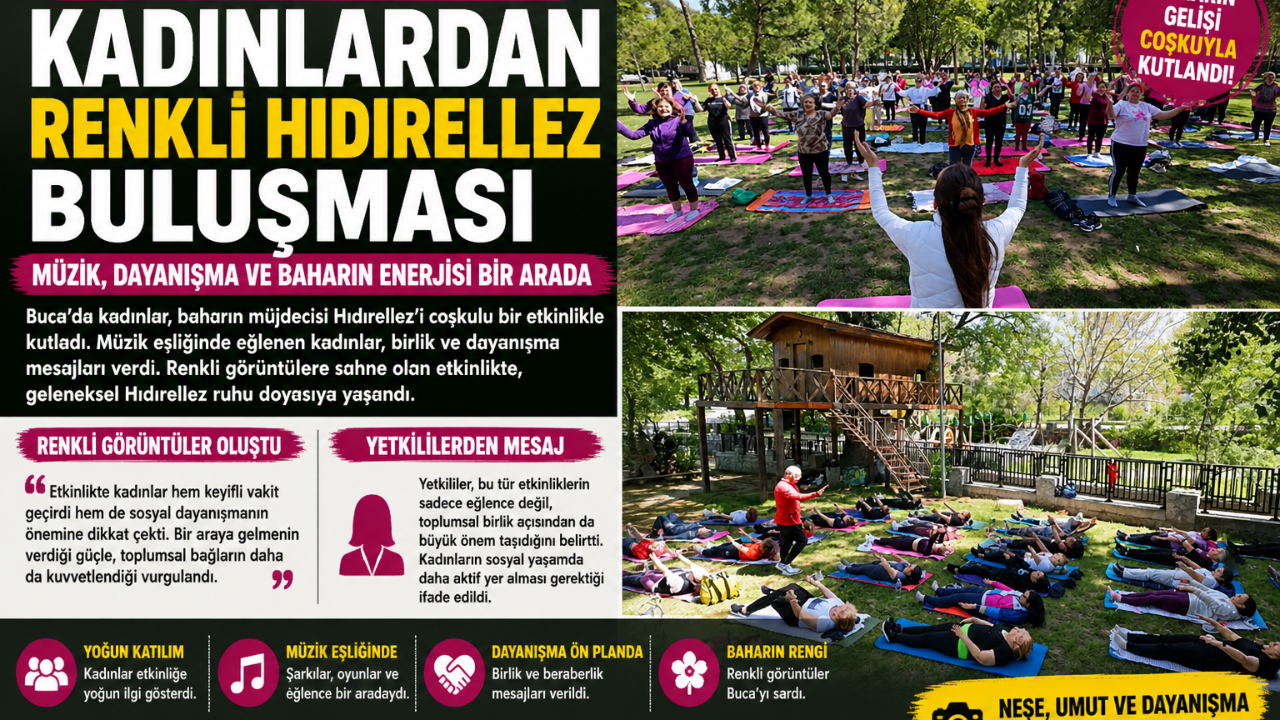 Buca’da Baharın En Renkli Kutlaması