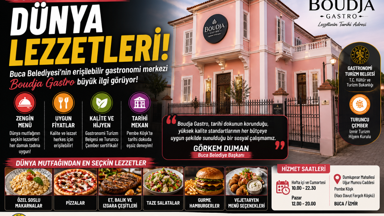 Buca’da Gastronomi Atağı