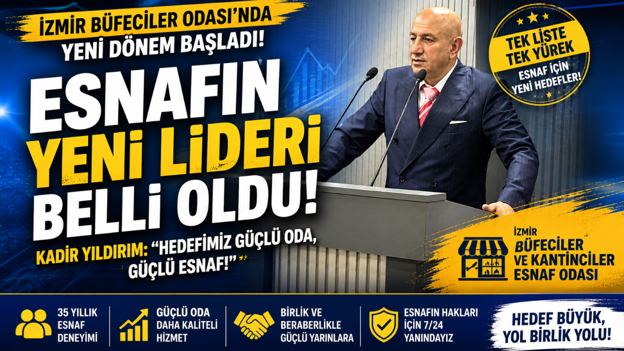 Büfeciler Odası’nda değişim rüzgarı