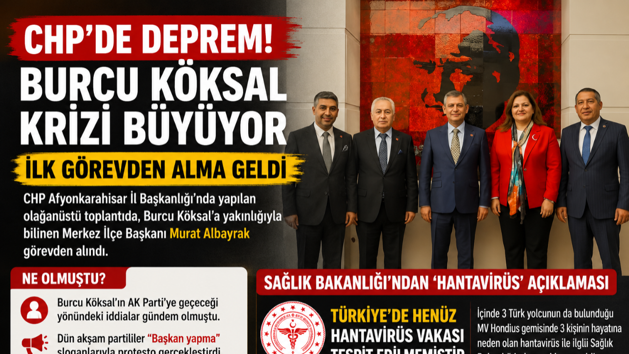 Burcu Köksal Krizi Sonrası İlk Görevden Alma Geldi