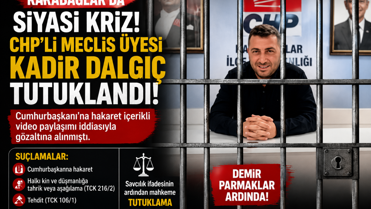 CHP’li Meclis Üyesi Kadir Dalgıç Tutuklandı