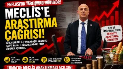 CHP’li Özlale’den Ekonomi İçin Acil Araştırma Çağrısı