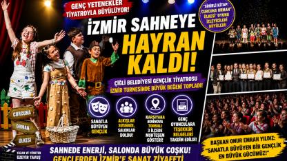 Çiğli’nin Gençleri Tiyatroya Damga Vurdu