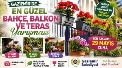 Gaziemir’de Yeşil Rekabet Başladı