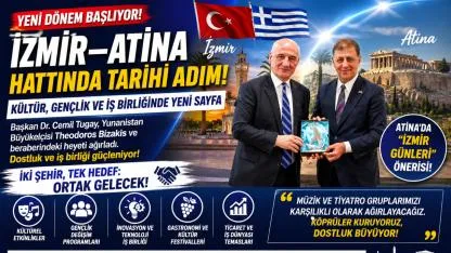 İzmir–Atina Hattında Tarihi Adım