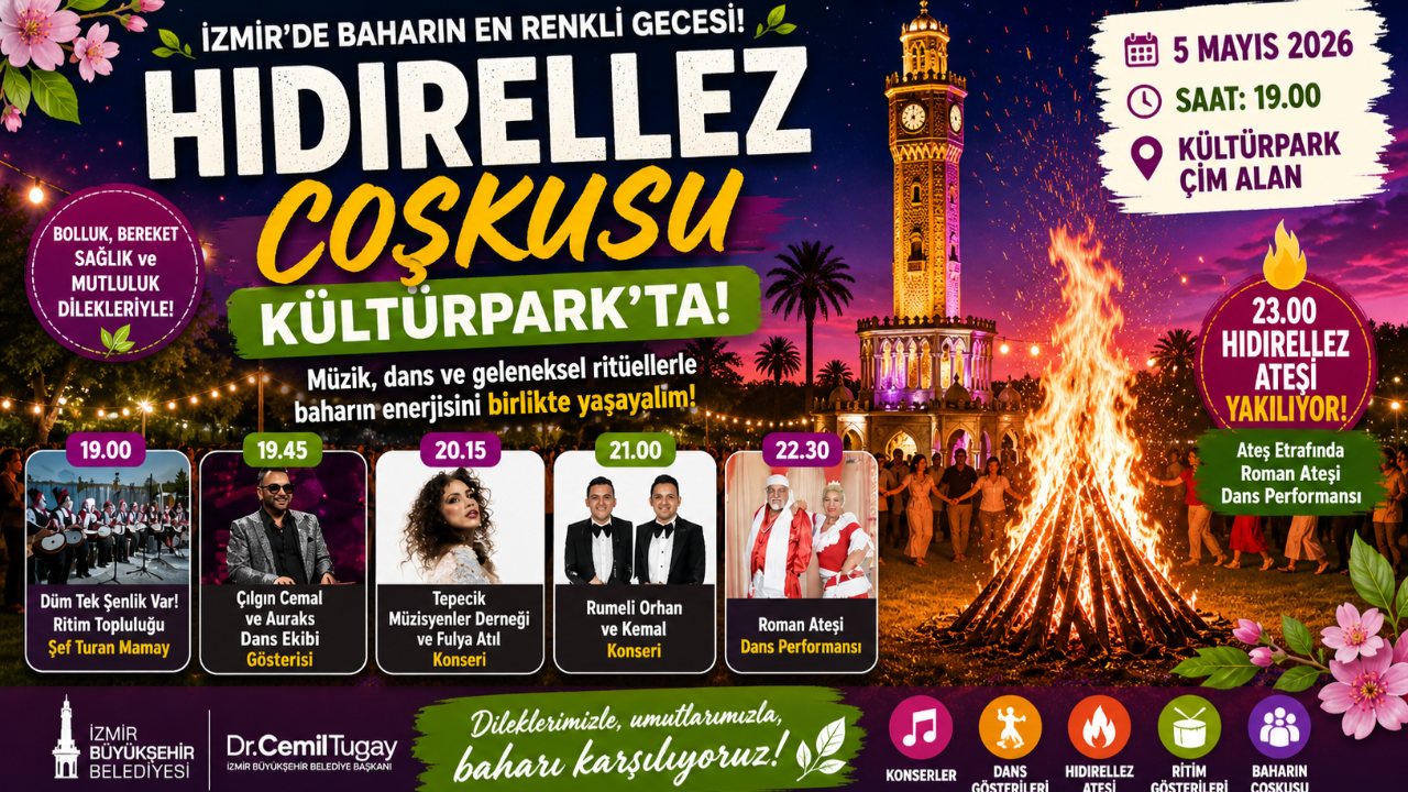 İzmir’de Bahar Ateşi Yanıyor!