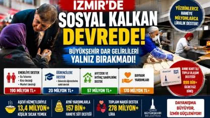 İzmir’de Sosyal Dayanışma Seferberliği