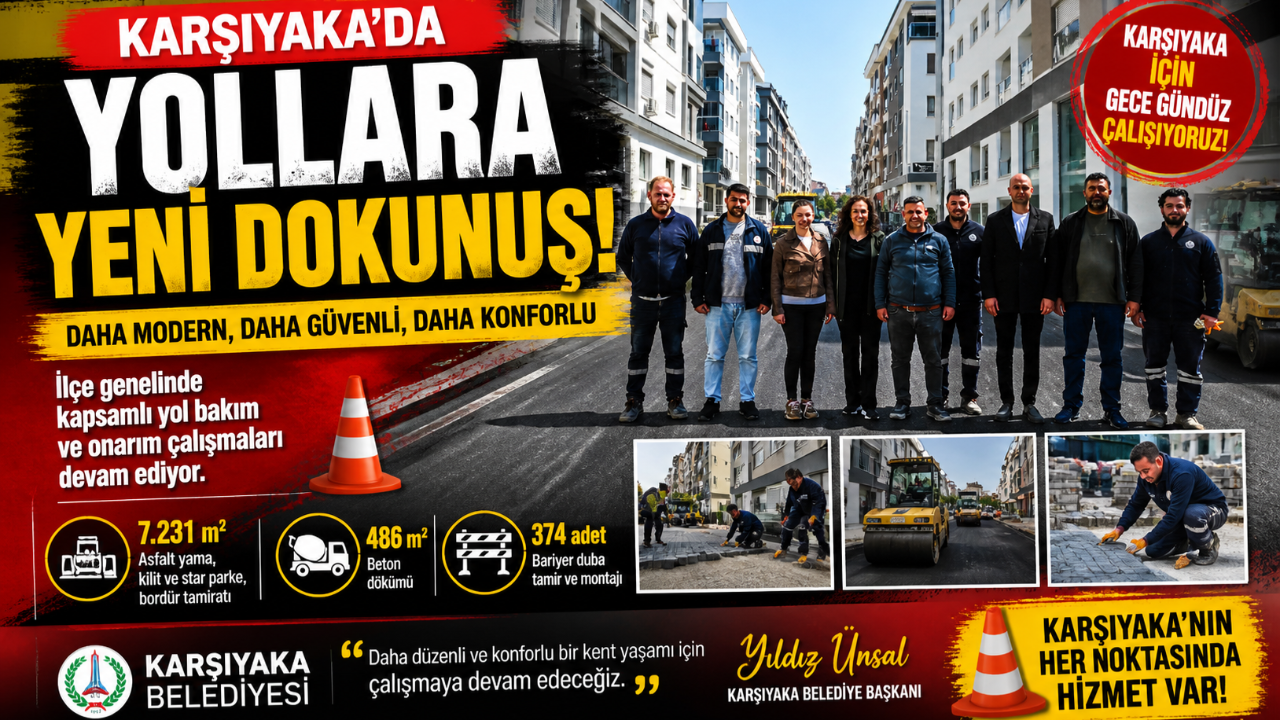 İzmir’de Yol Hamlesi