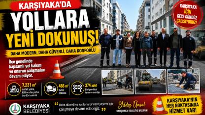 İzmir’de Yol Hamlesi