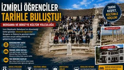 İzmirli Üniversiteliler Tarihle Buluştu