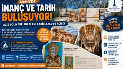 Kadifekale’de Aziz Polikarp Alanı Açıldı!