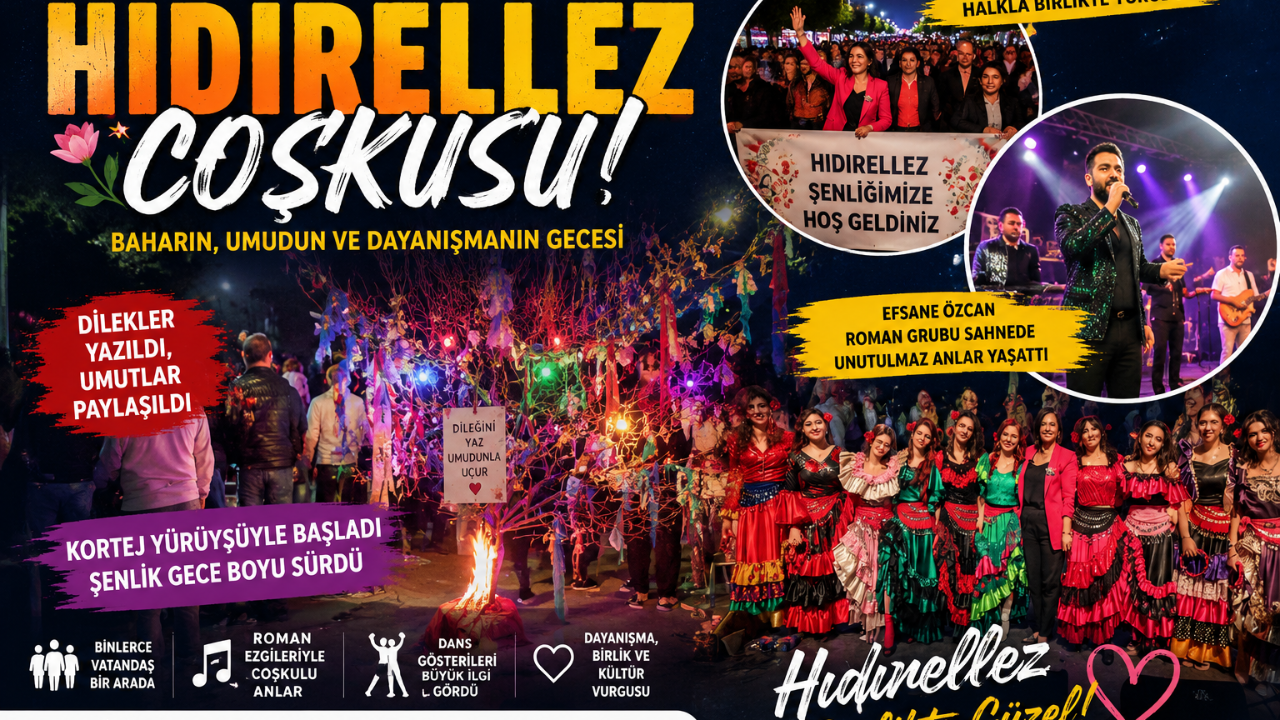 Karabağlar’da Binlerce Kişi Hıdırellez’de Buluştu