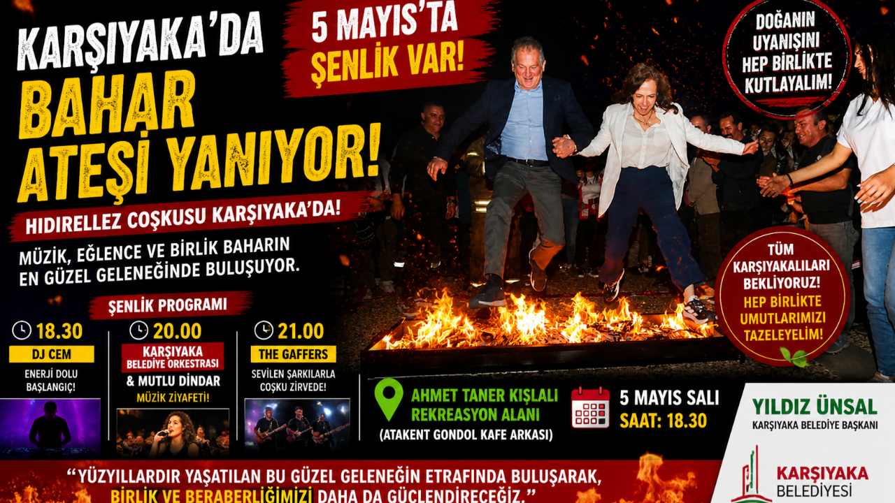 Karşıyaka’da Bahar Ateşi Yanıyor!